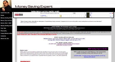 MoneySavingExpert.com version 1